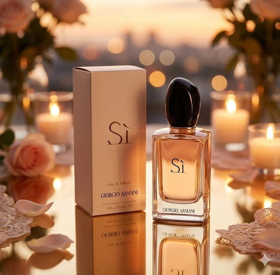 Giorgio Armani Si 100ml EDT Eau De Toilette Perfume Spray. Brand New, Sealed Box