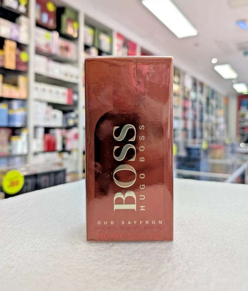 Boss Bottled Oud Saffron by Hugo Boss 100ml EDP Spray New & Sealed