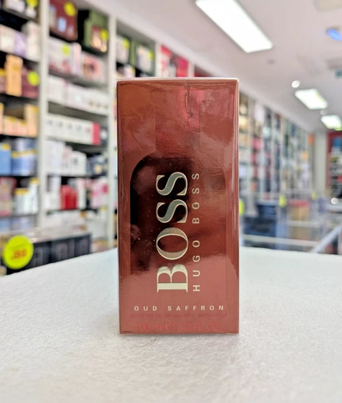 Boss Bottled Oud Saffron by Hugo Boss 100ml EDP Spray New & Sealed