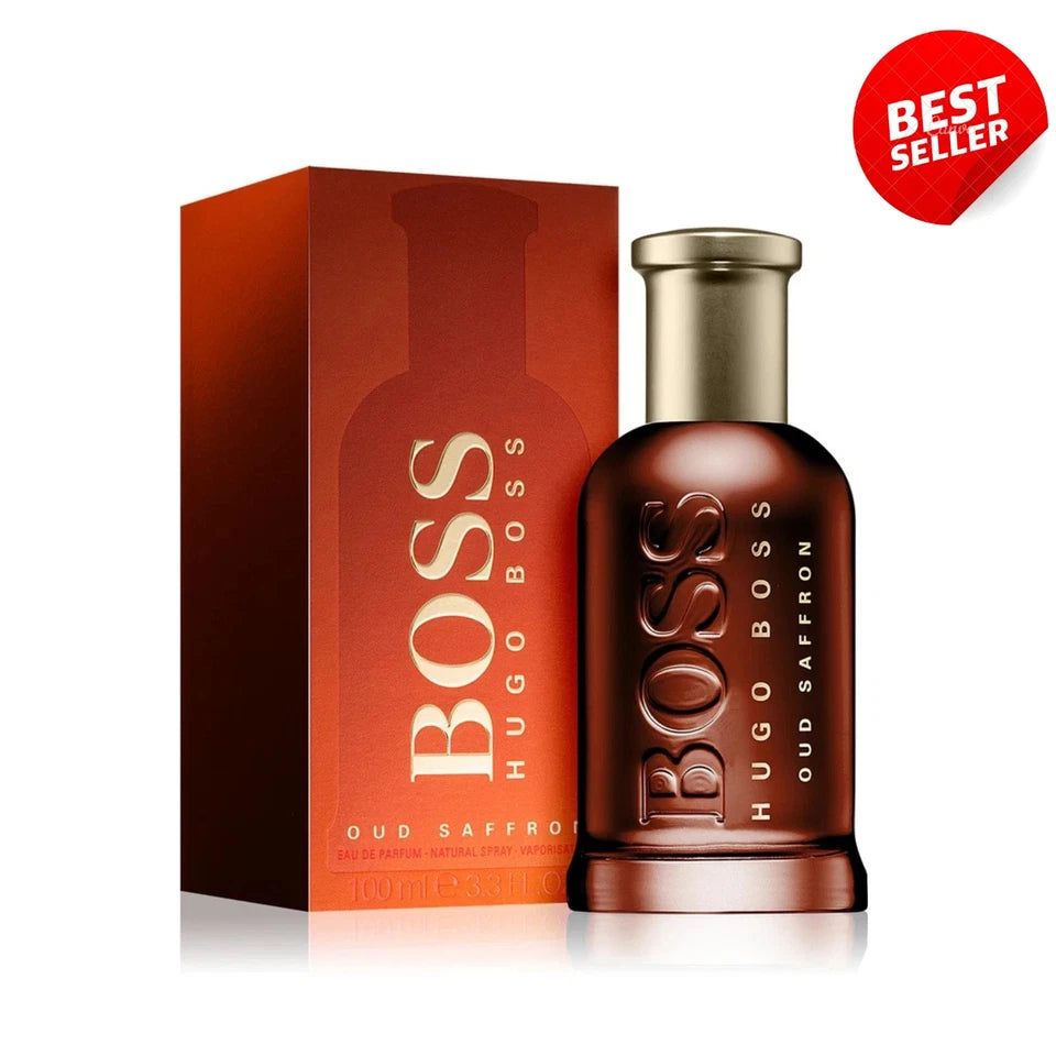 Boss Bottled Oud Saffron by Hugo Boss 100ml EDP Spray New & Sealed